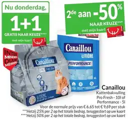 Intermarché Canaillou Kattenbakvulling aanbieding