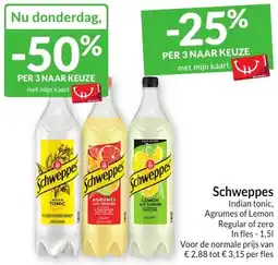 Intermarché Schweppes aanbieding