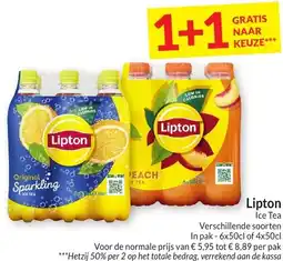 Intermarché Lipton Ice Tea aanbieding