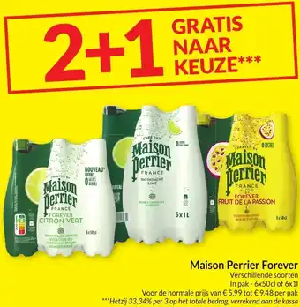 Intermarché Maison Perrier Forever aanbieding