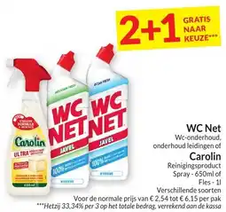 Intermarché WC Net of Carolin aanbieding