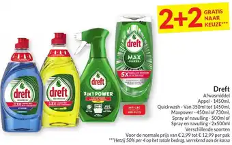 Intermarché Dreft Afwasmiddel aanbieding