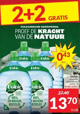 Intermarché Volvic Natuurlijk mineraalwater aanbieding