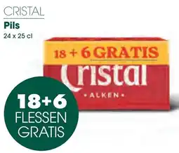 Prik en Tik Cristal Pils aanbieding