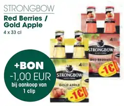 Prik en Tik Strongbow aanbieding
