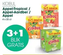 Prik en Tik Kidibul Appel-Tropical / Appel-Aardbei / Appel aanbieding