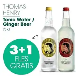 Prik en Tik Thomas henry Tonic Water / Ginger Beer aanbieding