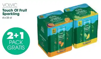 Prik en Tik Volvic Touch Of Fruit Sparkling aanbieding