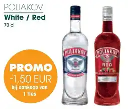 Prik en Tik Poliakov White / Red aanbieding