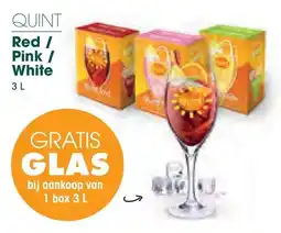 Prik en Tik Quint Red / Pink / White aanbieding