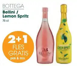 Prik en Tik Bottega Bellini / Lemon Spritz aanbieding