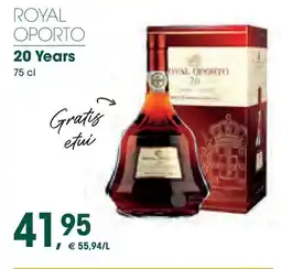 Prik en Tik Royal Oporto 20 Years aanbieding