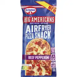 Albert Heijn Dr. Oetker Big Americans airfryer snack pepperoni aanbieding