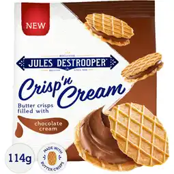 Albert Heijn Jules Destrooper Crisp n cream chocolade aanbieding
