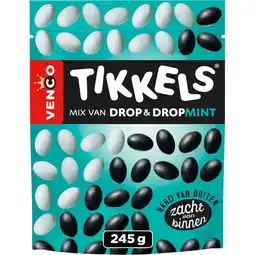 Albert Heijn Venco Tikkels drop & dropmint aanbieding