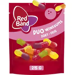Albert Heijn Red Band Duo winegums zoet fris aanbieding