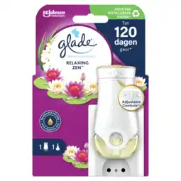 Albert Heijn Glade Electric scented oil houder relaxing zen aanbieding