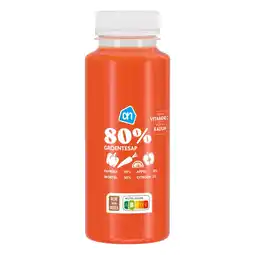 Albert Heijn AH 80% Groentesap paprika wortel aanbieding
