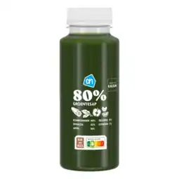 Albert Heijn AH 80% Groentesap komkommer spinazie aanbieding