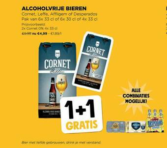 Jumbo Alcoholvrije Bieren aanbieding