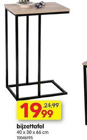 Yess Bijzettafel aanbieding