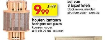 Yess Houten Lantaarn aanbieding