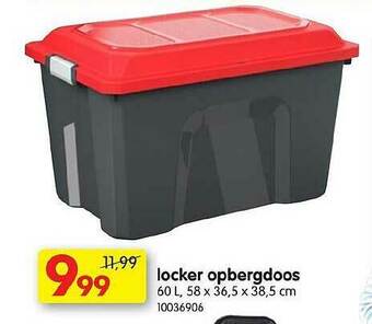Yess Locker Opbergdoos aanbieding