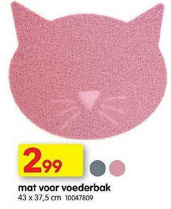 Yess Mat Voor Voederbak aanbieding