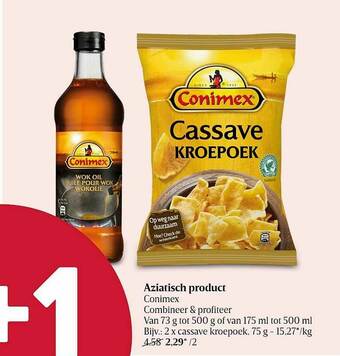 Delhaize Aziatisch Product Conimex aanbieding