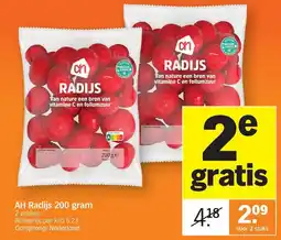 Albert Heijn AH Radijs aanbieding