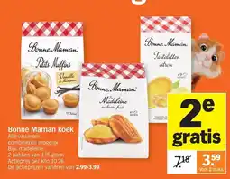 Albert Heijn Bonne Maman koek aanbieding
