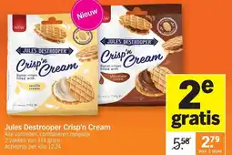 Albert Heijn Jules Destrooper Crisp'n Cream aanbieding