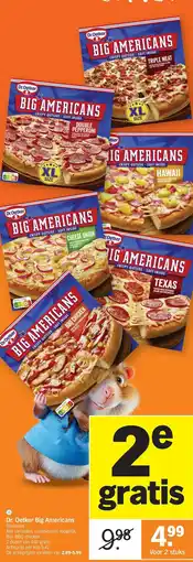 Albert Heijn Dr. Oetker Big Americans aanbieding