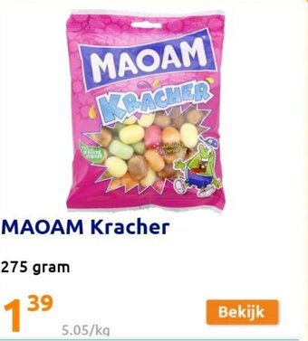 Action Maoam Kracher 275 gram aanbieding