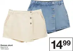 Zeeman Dames skort aanbieding