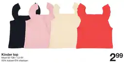 Zeeman Kinder top aanbieding