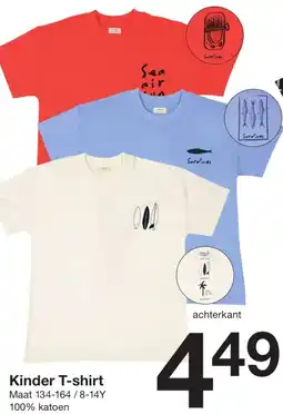 Zeeman Kinder T-shirt aanbieding