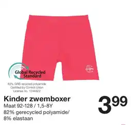 Zeeman Kinder zwemboxer aanbieding