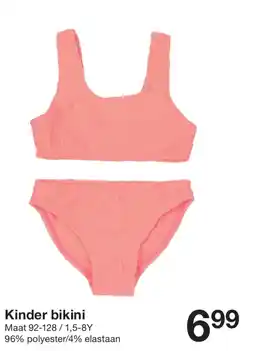 Zeeman Kinder bikini aanbieding