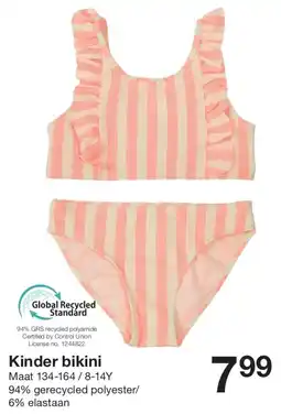 Zeeman Kinder bikini aanbieding