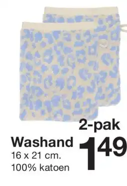 Zeeman Washand aanbieding