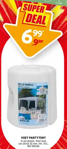 Trafic Voet partytent aanbieding
