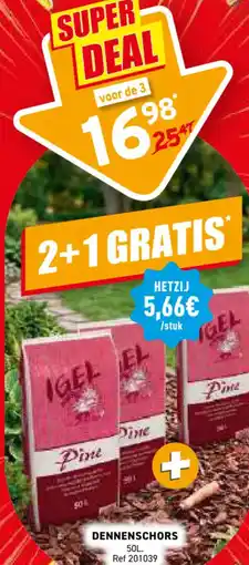 Trafic Dennenschors aanbieding