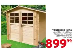 Trafic TUINBERGING INITIA aanbieding