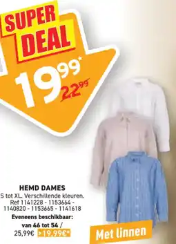 Trafic Hemd dames aanbieding