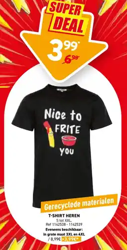 Trafic T-shirt heren aanbieding