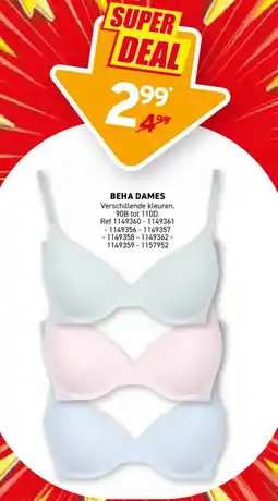 Trafic Beha dames aanbieding