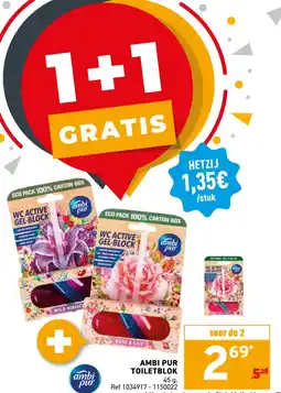 Trafic Ambi pur toiletblok aanbieding