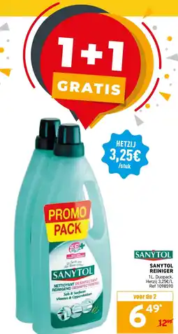 Trafic Sanytol reiniger aanbieding