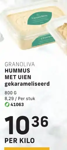 Bidfood Hummus met uien gekarameliseerd aanbieding